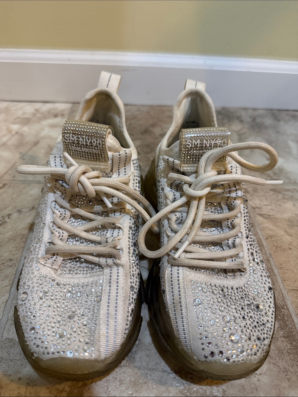 Women’s Steve Madden Maxima Rhinestone Sneakers
